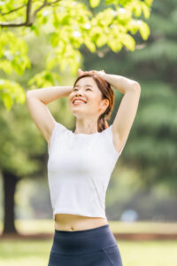Posture-based personal training in Shinjuku focusing on balance, strength, and ease.